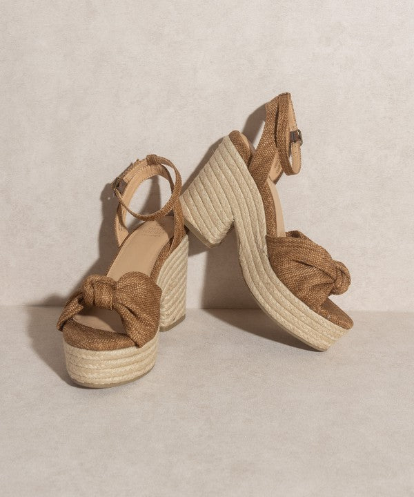 Mackenzie - Espadrille Wedge Sandal