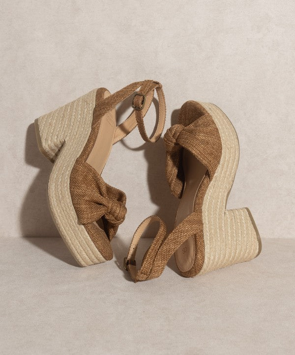 Mackenzie - Espadrille Wedge Sandal