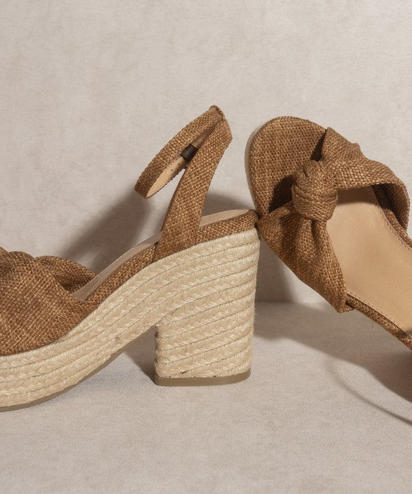 Mackenzie - Espadrille Wedge Sandal